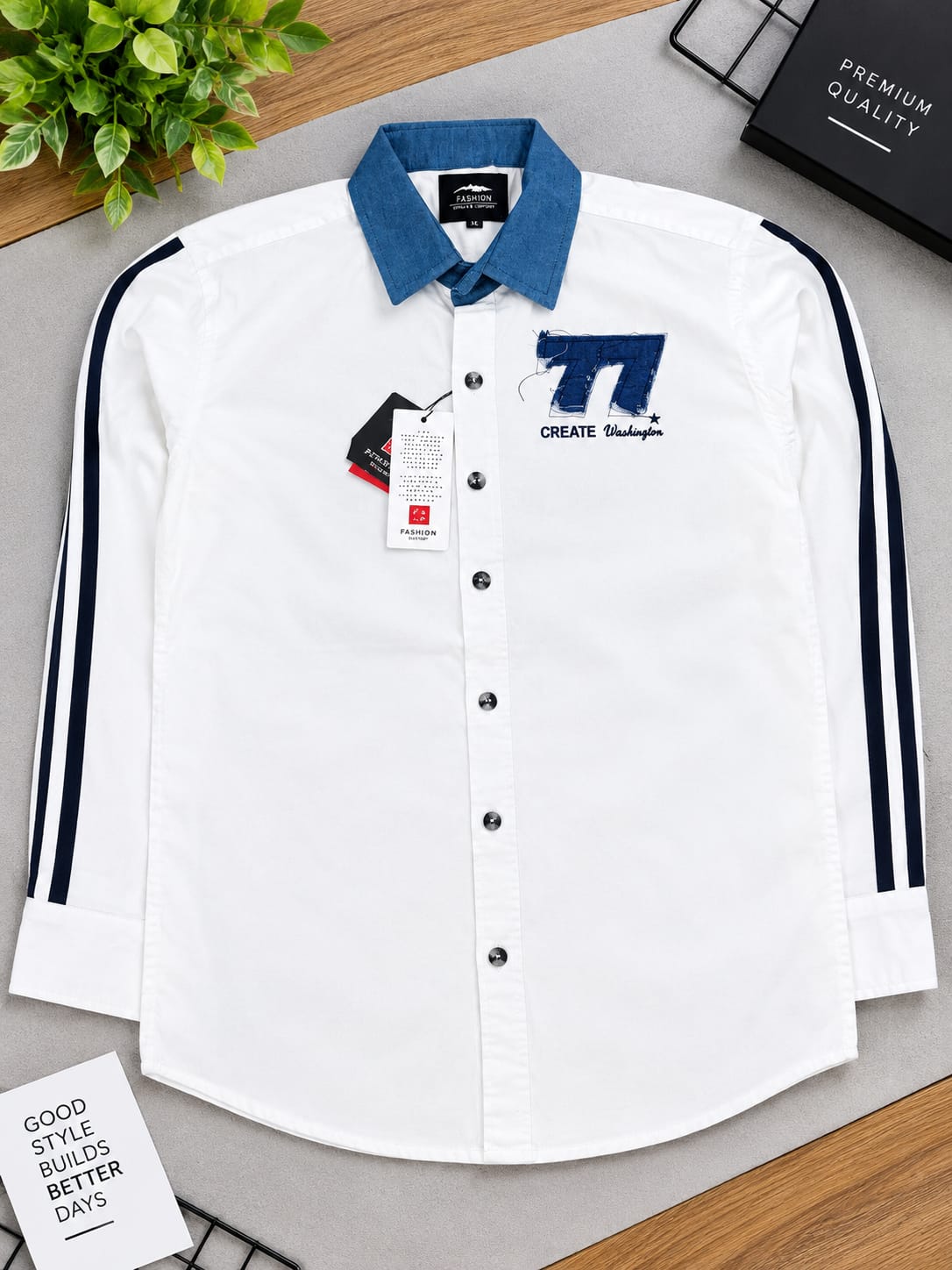 Premium White Shirt